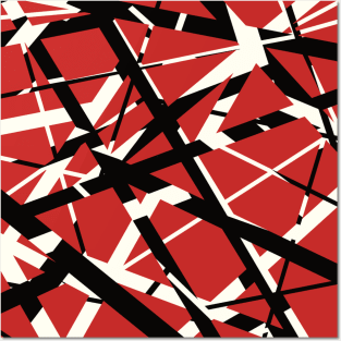 Frankenstrat Guitar Pattern Posters and Art